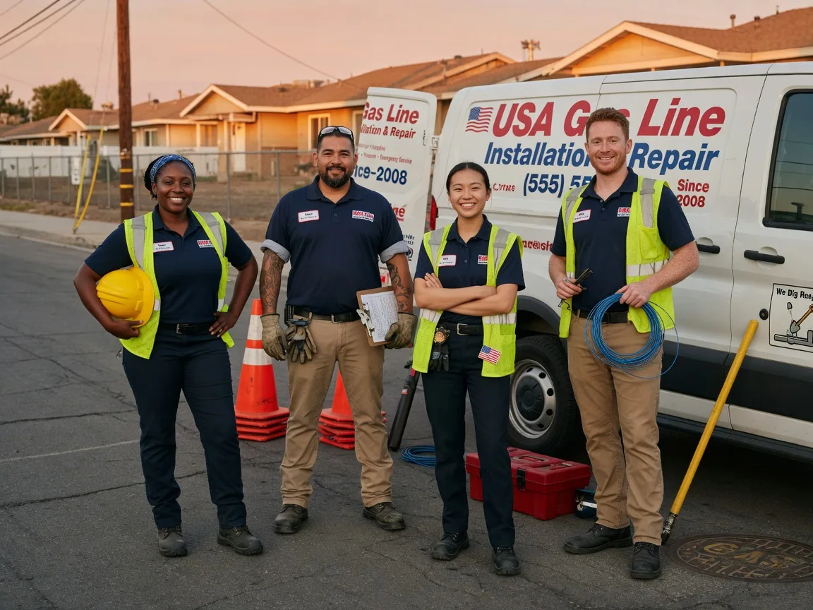 Gas Line Installation company in Ridgecrest, CA